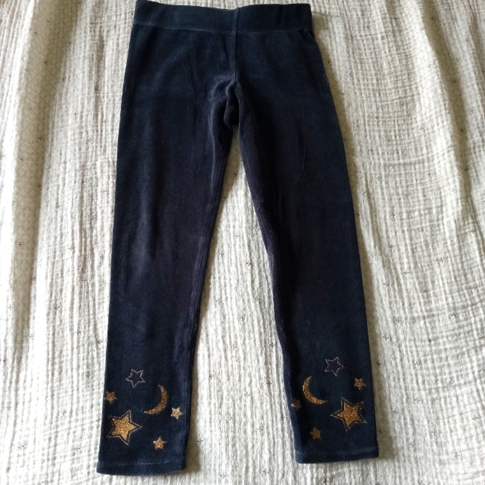 Mini Boden velour leggings